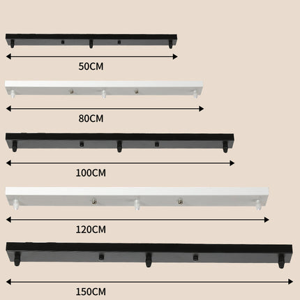 Ceiling Canopy for Pendant Light, Light Fixture Mounting Plate with 3 to 5 Holes – image 10