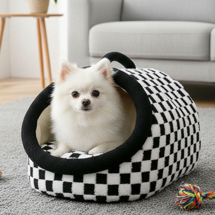 Dog Beds, Semi Enclosed Cat Bed