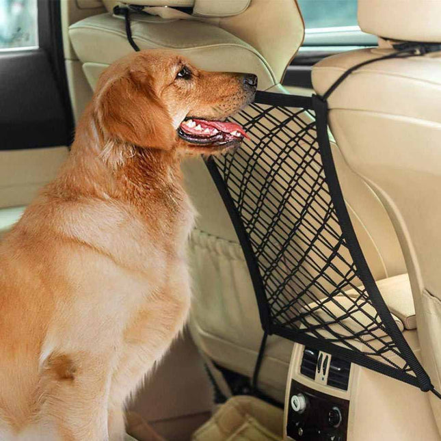 SeatBarrier™ | Car Organizer with Safety Barrier Design | Protects Kids and Pets for Safer Driving 1