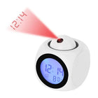 Projection Alarm Clock for Ceiling and Wall, Digital Alarm Clock with Temperature Display, LED Digital Clock with Snooze
