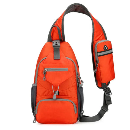 SecurePack | Anti-Theft Waterproof Shoulder Backpack with RFID Protection | Lightweight Travel Bag for Safety and Organization 0