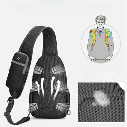 SecurePack | Anti-Theft Waterproof Shoulder Backpack with RFID Protection | Lightweight Travel Bag for Safety and Organization 3