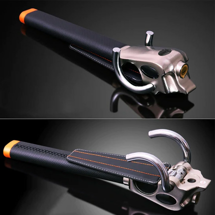 Secure Lock | Car Steering Wheel Lock with Three-Direction Design | Durable Anti-Theft Solution for Vehicle Protection 2