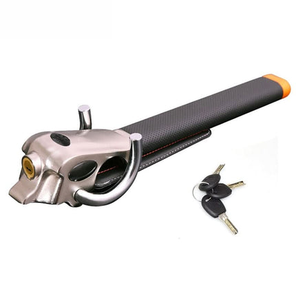 Secure Lock | Heavy Duty Anti-Theft Car Steering Wheel Lock with Adjustable Fit | Durable Protection for Vehicle Security 1