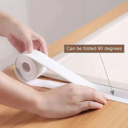Peel and Stick Caulk Strip, Waterproof Tape for Bathtub and Shower – image 7