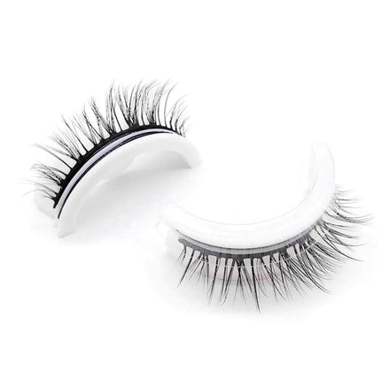 Self Adhesive Lashes, Natural Strip Lashes in Long and Thick Styles – image 5