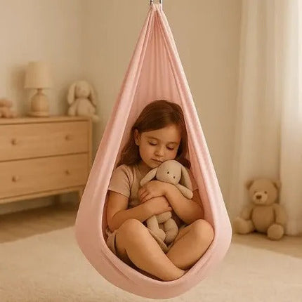 Sensory Swing | Enclosed Therapeutic Swing with High Load Capacity | Versatile Indoor and Outdoor Use 0