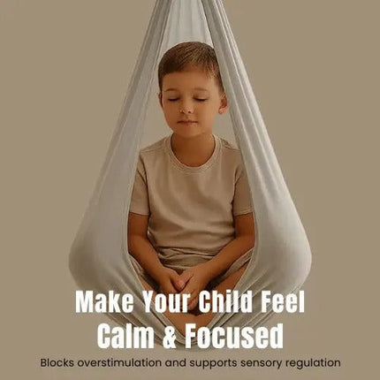 Sensory Swing | Enclosed Therapeutic Swing with High Load Capacity | Versatile Indoor and Outdoor Use 2