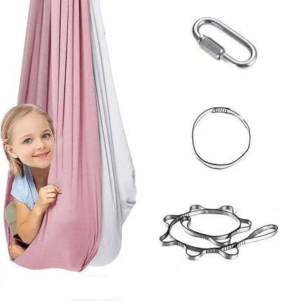 Sensory Swing | Enclosed Therapeutic Swing with High Load Capacity | Versatile Indoor and Outdoor Use 6