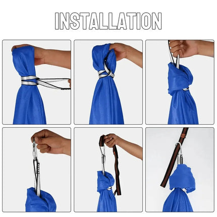 Sensory Swing | Enclosed Therapeutic Swing with High Load Capacity | Versatile Indoor and Outdoor Use 7