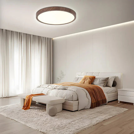Serene Light | Ultra-Thin Flush Mount with Japandi-Inspired Design | Soft Ambient Illumination for Modern Spaces 3