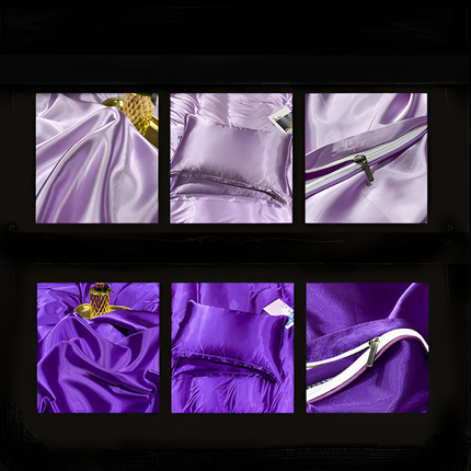 SereniSoft | Premium Mulberry Silk Bedding Set with Hypoallergenic Properties | Luxurious Comfort for Restful Sleep 5