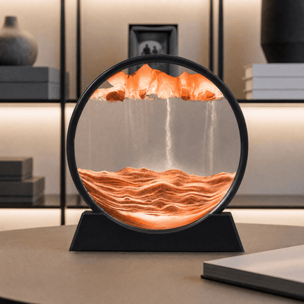 Serenitas | Sand Art Motion Frame with Unique Designs | Tranquil Decor for Mindful Spaces 0