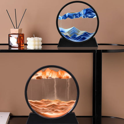 Serenitas | Sand Art Motion Frame with Unique Designs | Tranquil Decor for Mindful Spaces 3