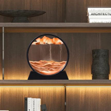 Serenitas | Sand Art Motion Frame with Unique Designs | Tranquil Decor for Mindful Spaces 4