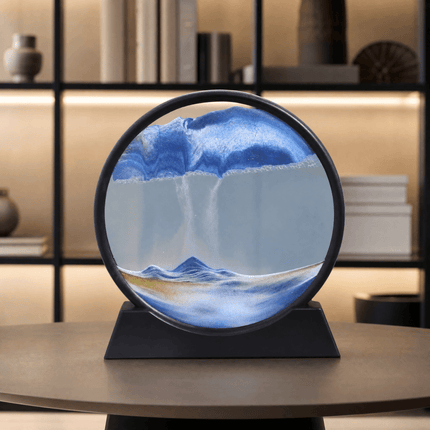 Serenitas | Sand Art Motion Frame with Unique Designs | Tranquil Decor for Mindful Spaces 5