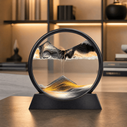 Serenitas | Sand Art Motion Frame with Unique Designs | Tranquil Decor for Mindful Spaces 6