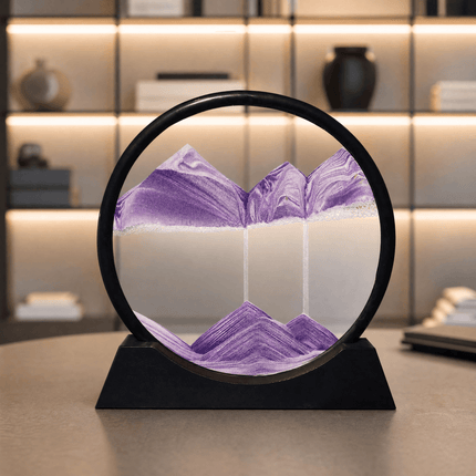 Serenitas | Sand Art Motion Frame with Unique Designs | Tranquil Decor for Mindful Spaces 8