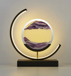 Serenity Collection | Table Lamp with Calming Glow & Unique Sand Design | Bedroom Lamps for Tranquil Spaces 0