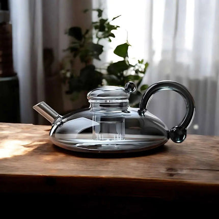 Glass Teapot Set 20 oz, Tea Infuser Teapot – image 5