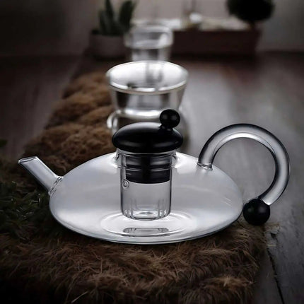 Glass Teapot Set 20 oz, Stovetop Safe Loose Leaf Tea Pot – image 12