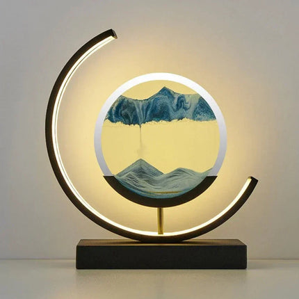 Serenova | Table Lamp with Soft Ambient Light & Handmade Design | Tranquil Bedside Decor for Relaxation 2