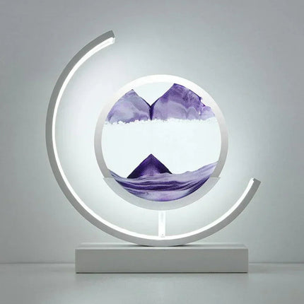 Serenova | Table Lamp with Soft Ambient Light & Handmade Design | Tranquil Bedside Decor for Relaxation 3