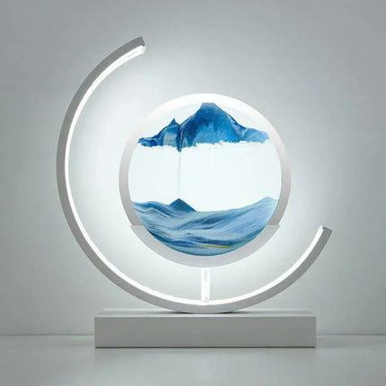 Serenova | Table Lamp with Soft Ambient Light & Handmade Design | Tranquil Bedside Decor for Relaxation 4