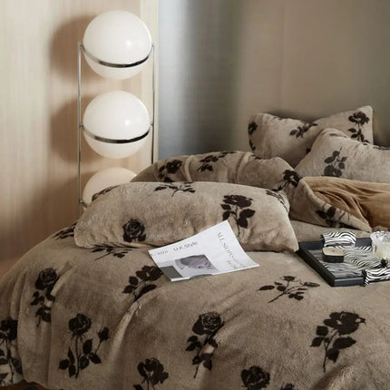 Bedding Set with Duvet Cover, Soft Milk Fiber Bedroom Bedding – image 5