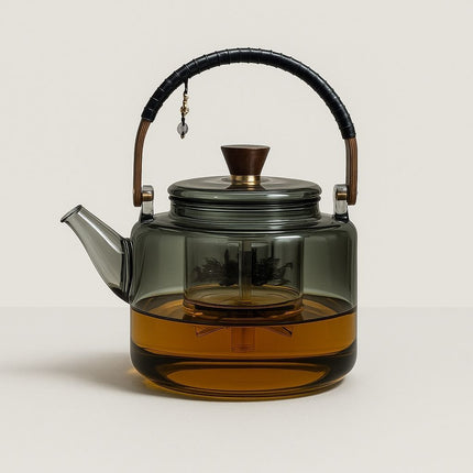 Borosilicate Glass Teapot and Cups Set, Glass Tea Set – image 7