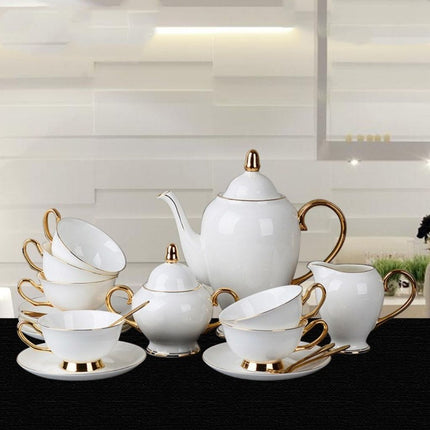 Bone China Tea Set for 6, Tea Service for Gifting – image 5