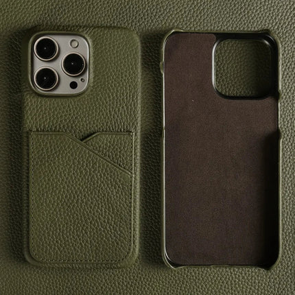 Slim Leather Phone Case for iPhone 11 to 16 – image 7