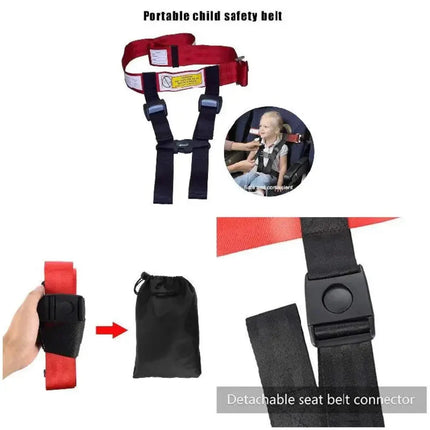 Airplane Safety Harness for Toddlers and Kids, Travel Seat Belt for Airplane