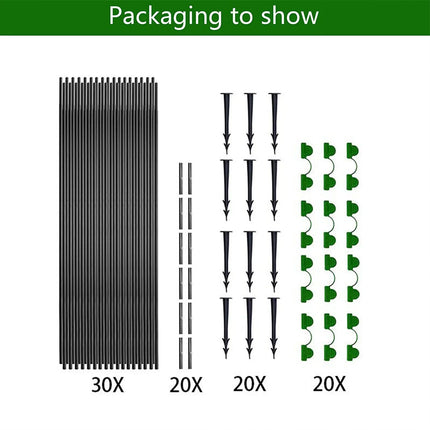 Poly Tunnel Hoop Set for Raised Beds – image 6