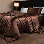 Dark Brown / Flat Bed Sheet / Twin Size 4pcs