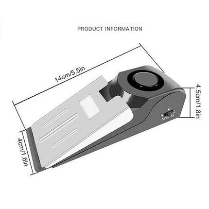 Door Stopper Alarm, Portable Door Alarm for Travelers – image 20