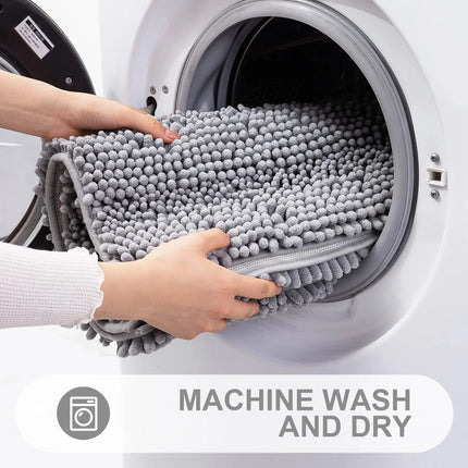 Non Slip Bath Mats for Bathroom, Thick Absorbent Bathroom Rugs – image 6