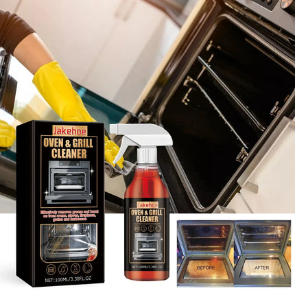 Oven Cleaner for Grease and Food Residue, Grill Cleaner, Low Odor Household Cleaner, Kitchen Cleaning Supplies