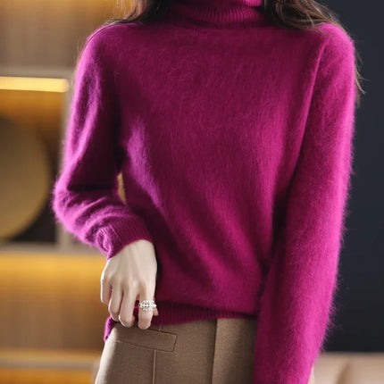 Cashmere Sweaters for Women, Slim Fit Knitted Sweater with Long Sleeves – image 5