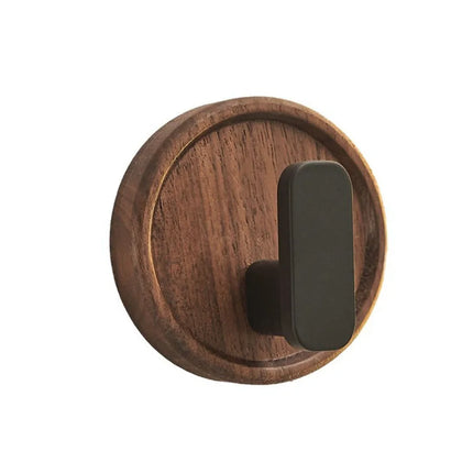 Wooden Wall Hooks, Self Adhesive Coat Hooks – image 4