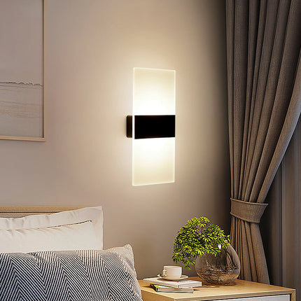 Motion-Activated LED Wall Light with USB Rechargeable Design | Stylish Home Lighting for Hallways and Bedrooms