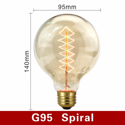 Vintage Light Bulbs with E27 Base for Dimming | Soft Warm Light for Cozy Atmosphere