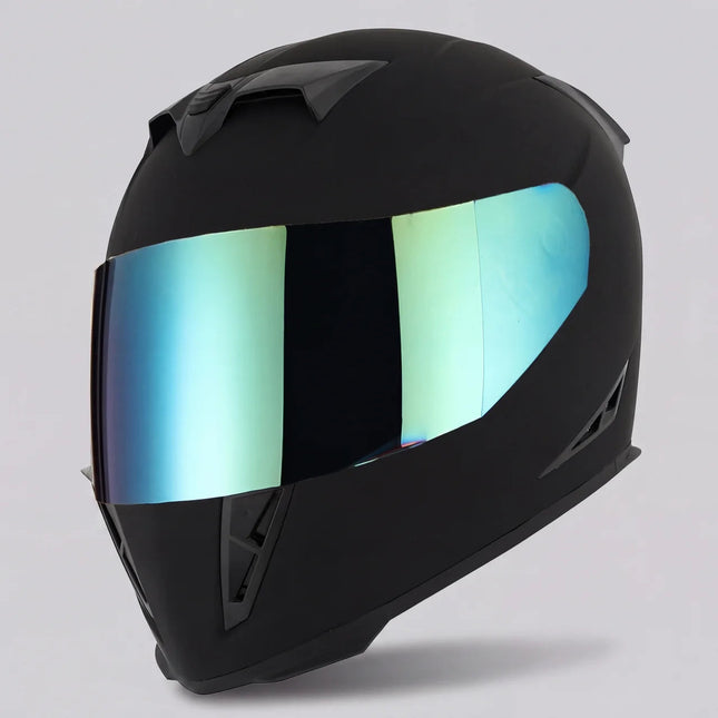 Shadow Mirror | Full-Face Motorcycle Helmet with Vented Shell | Enhanced Comfort for Safe Riding 0