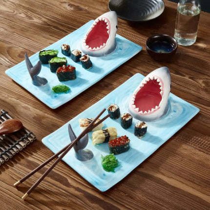 Ceramic Serving Plate, Veggie Tray for Appetizers