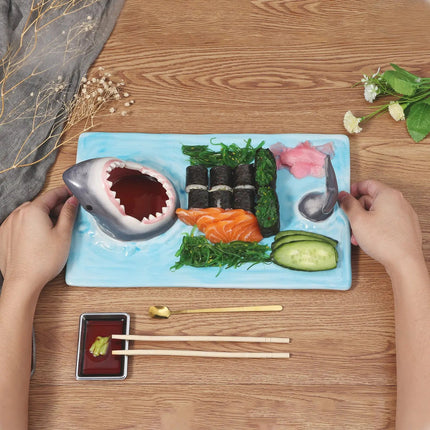 Ceramic Serving Plate, Veggie Tray for Appetizers – image 5