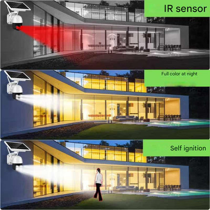 Solar Powered Security Camera Wireless, Home Security Camera Outdoor 4K – image 9