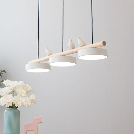 SiennaGlow | Charming Elegant Glass Bird Pendant Light Fixture 3