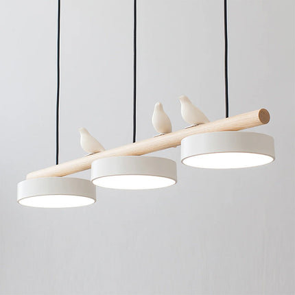 SiennaGlow | Charming Elegant Glass Bird Pendant Light Fixture 9