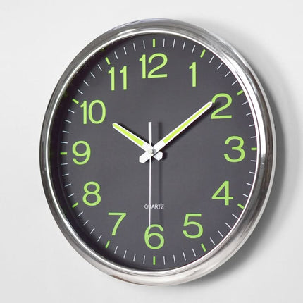 Silent LED | Modern Wall Clock with Bright Illumination | 12-Inch Design for Distraction-Free Learning 1