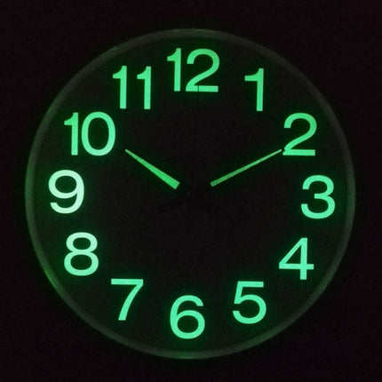Silent LED | Modern Wall Clock with Bright Illumination | 12-Inch Design for Distraction-Free Learning 2